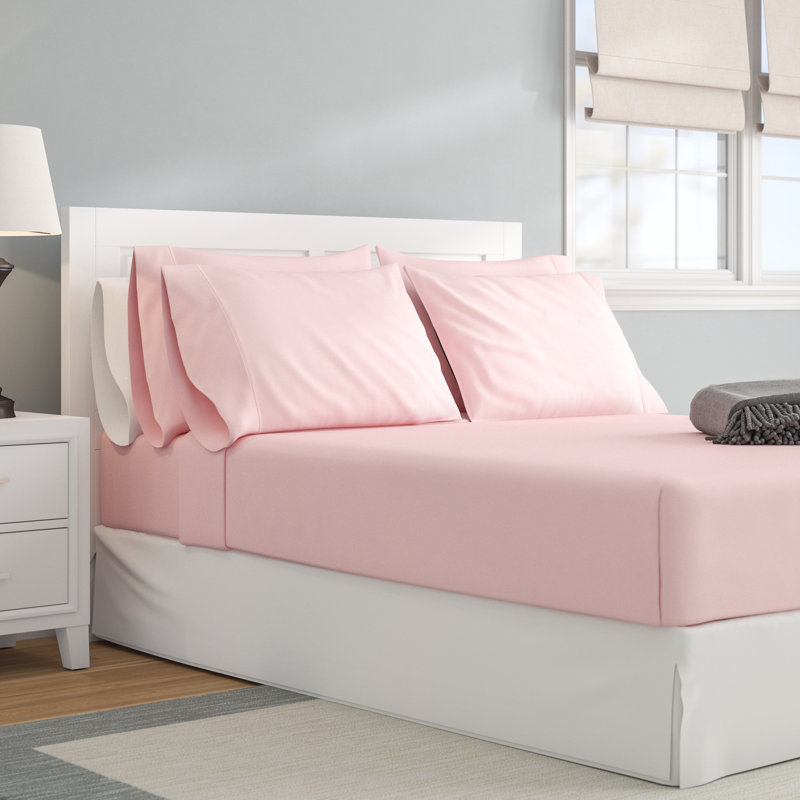 The Twillery Co. Garrin Ultra Soft Microfiber Sheet Set & Reviews Wayfair